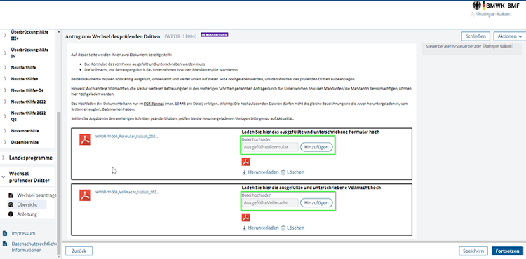 Hochgeladene Dokumente Hochgeladene Dokumente